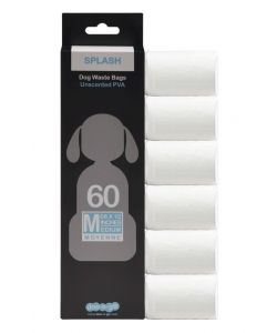 doo-n-go Flushable Unscented Poop Bags 60pk - Med 8x12"